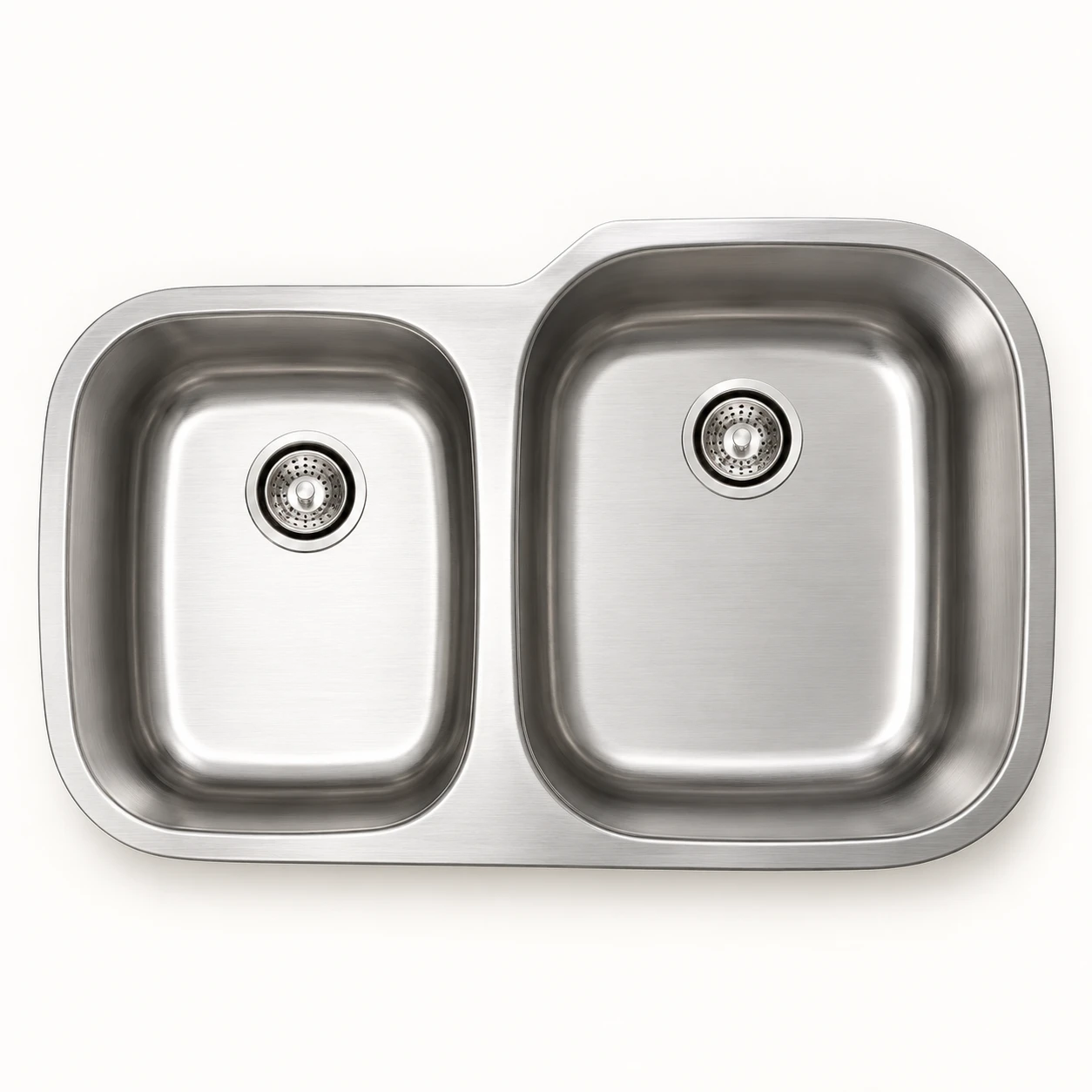 GSR-18-4060 standard radius 40/60 double bowl sink