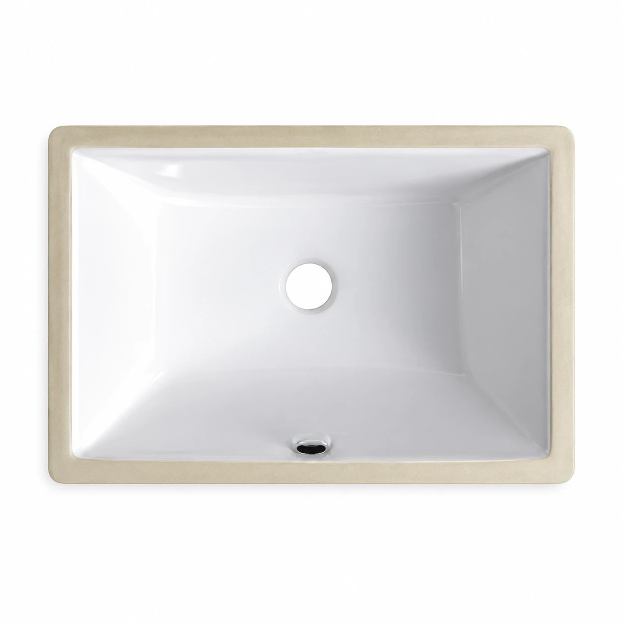 US-1611W porcelain single bowl sink