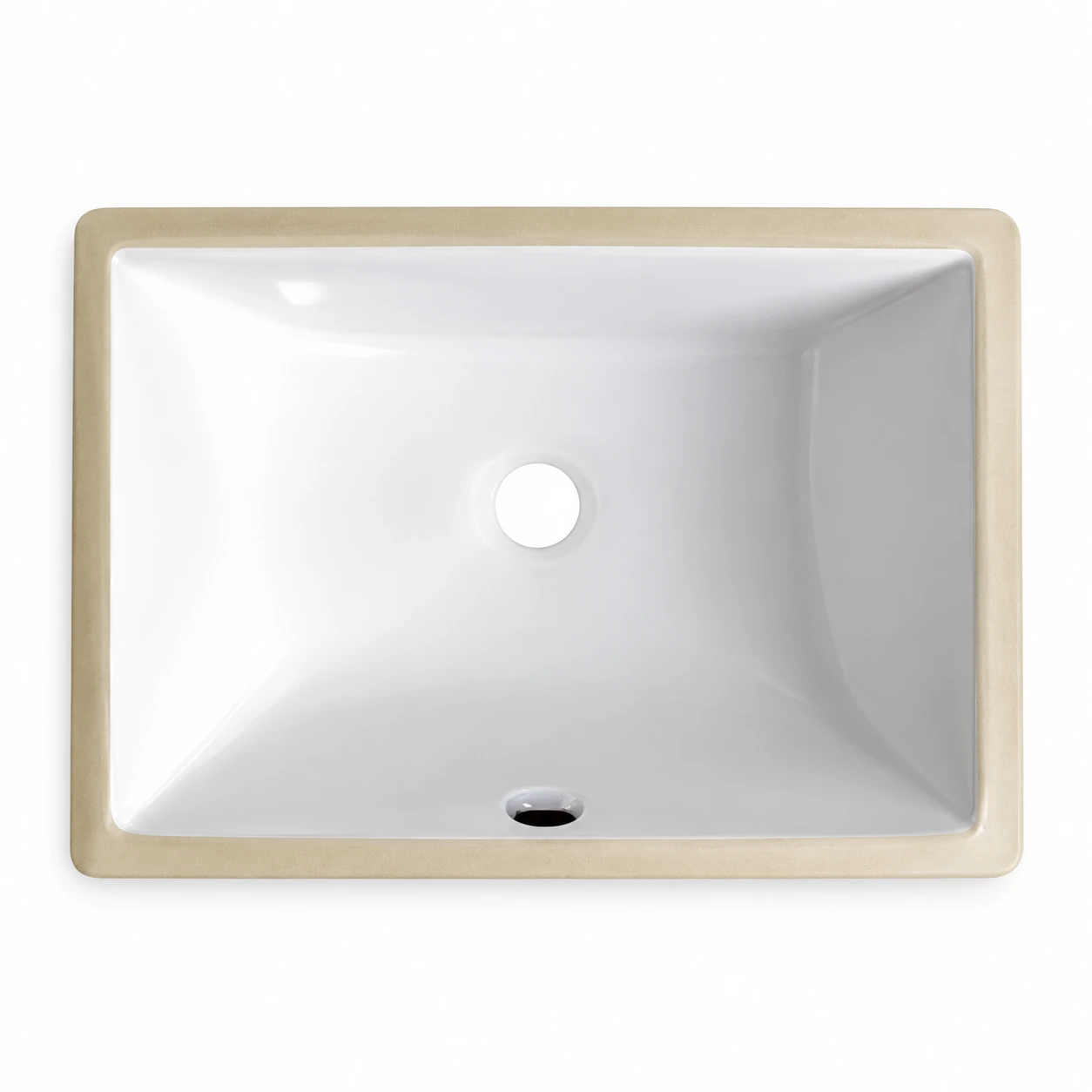 US-1813W porcelain single bowl sink